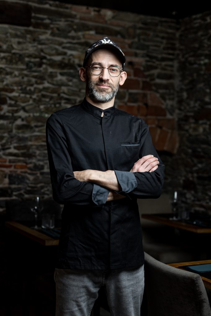 restaurant cuisine créative Nantes — Nicolas Chabot chef